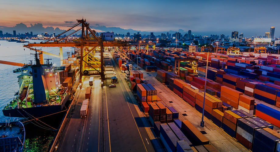 Logistics background